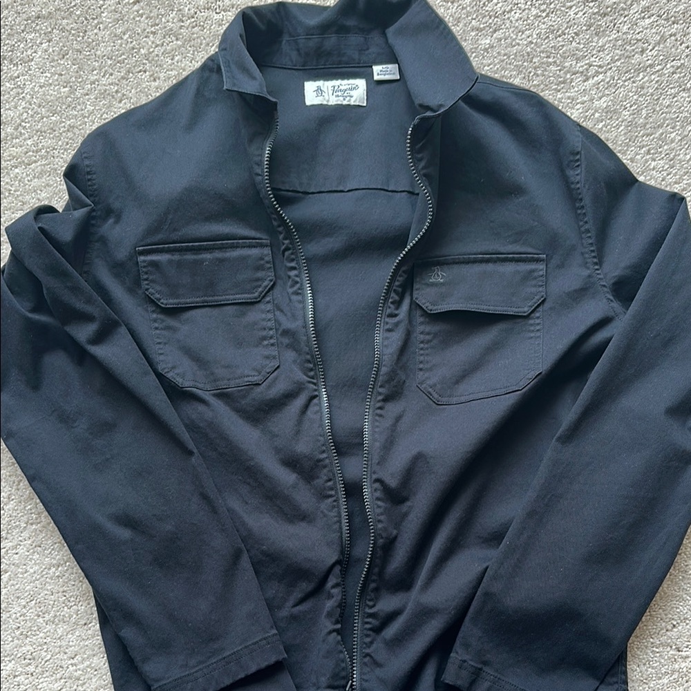 Penguin Black Men's Jacket